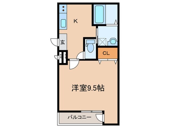 ﾌｼﾞﾊﾟﾚｽ阪急園田WESTⅡ番館の物件間取画像